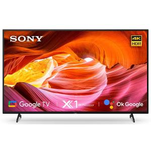 Sony Bravia 164 cm (65 inches) 4K Ultra HD Smart LED Google TV KD-65X75K (Black) (2022 Model)