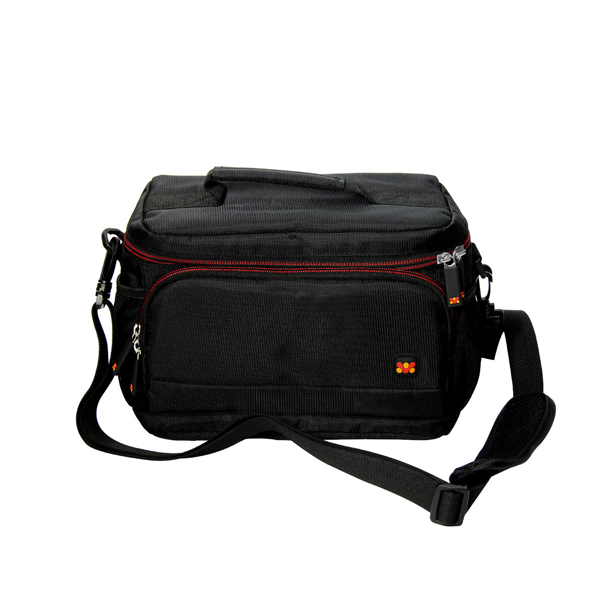 PROMATE Handypak2-L Compact Camera and Camcorder Shoulder Bag with Front Pocket and Battery Storage