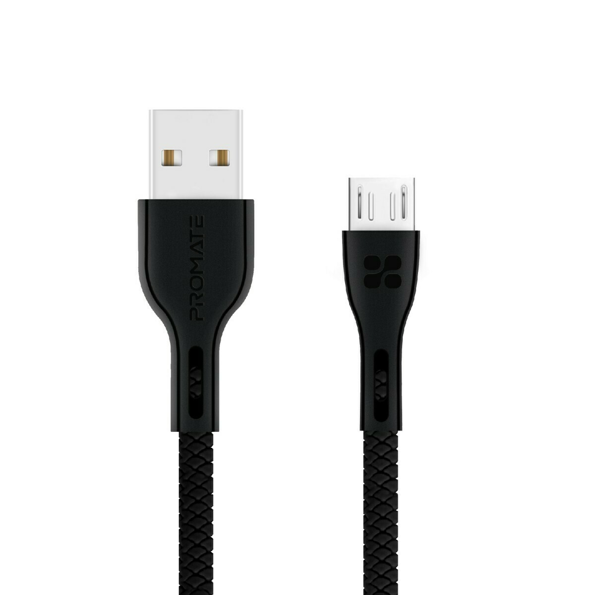 PROMATE PowerBeam-M Micro-USB to USB 2.0 Cable With Fast Charging Cable