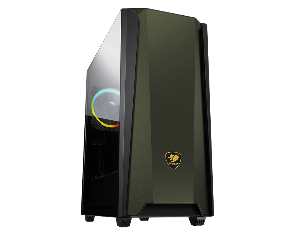 Cougar Case MX660 Iron RGB (Midnight Green) Mid Tower Case