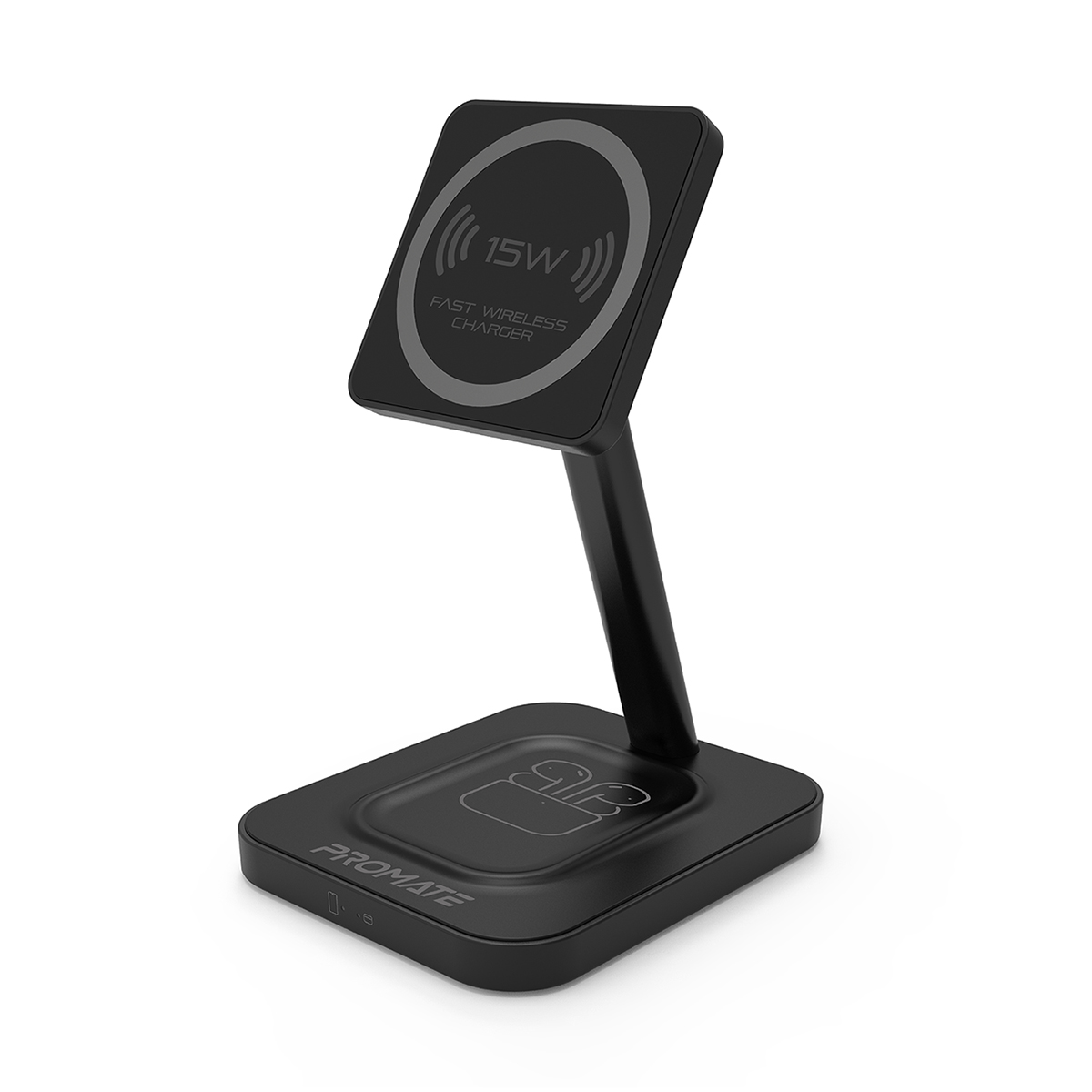 PROMATE AURABASE-15 15W High Speed Magnetic Wireless Charger