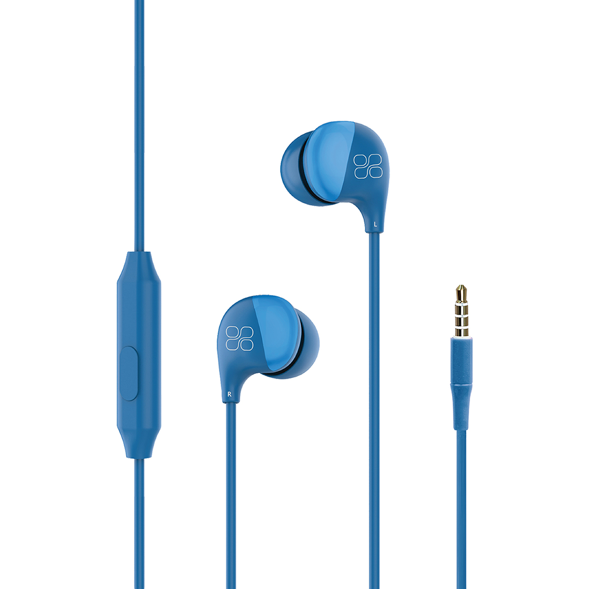 PROMATE COMET HD Stero In-Ear Wired Earphone with Microphone ( BLUE )