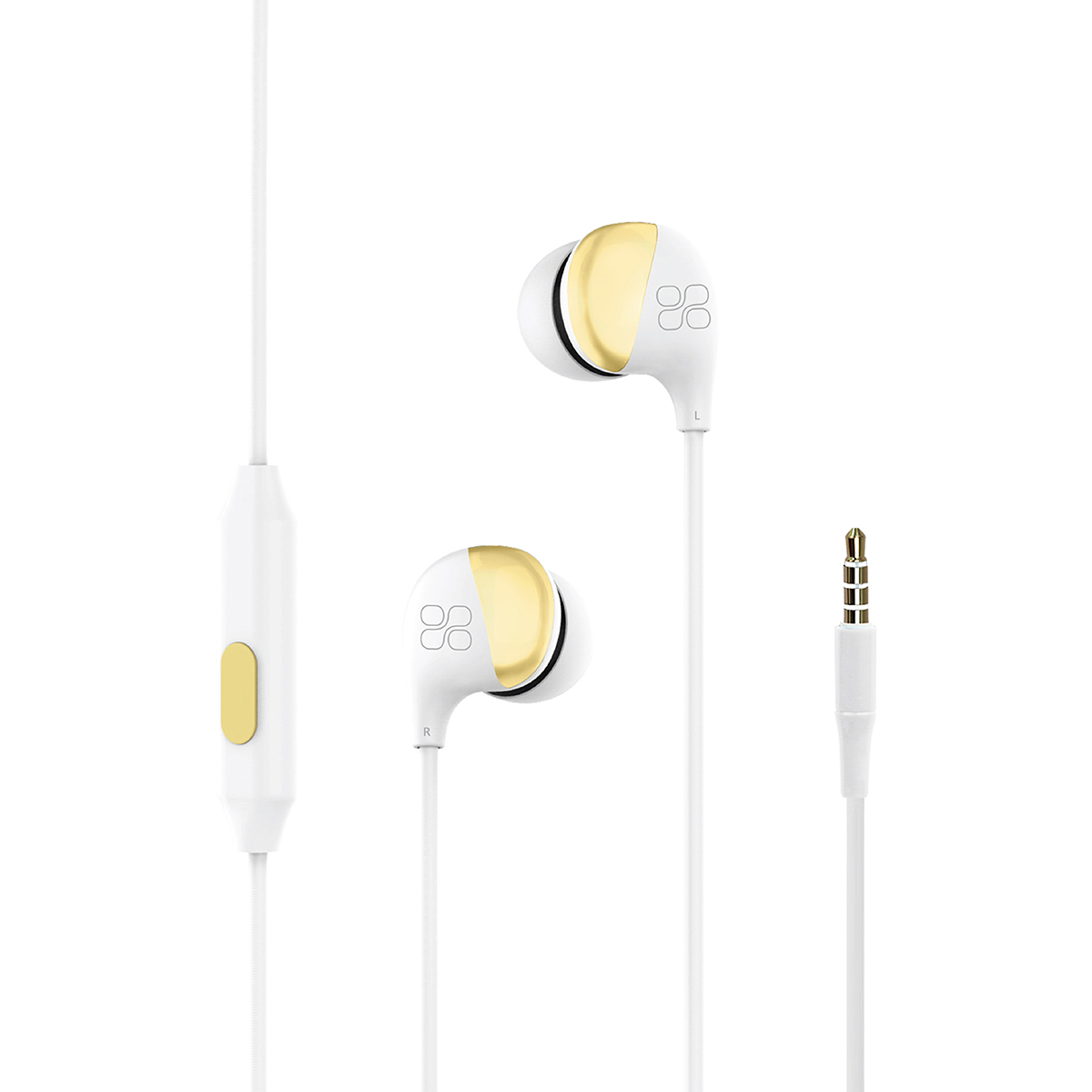 PROMATE COMET HD Stero In-Ear Wired Earphone with Microphone ( GOLD )