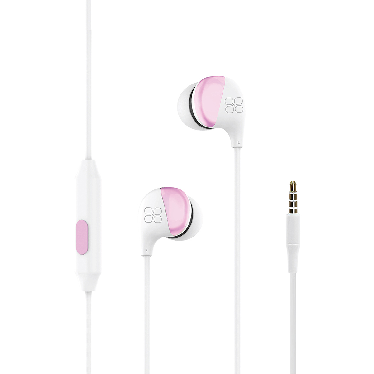 PROMATE COMET HD Stero In-Ear Wired Earphone with Microphone ( WHITE )