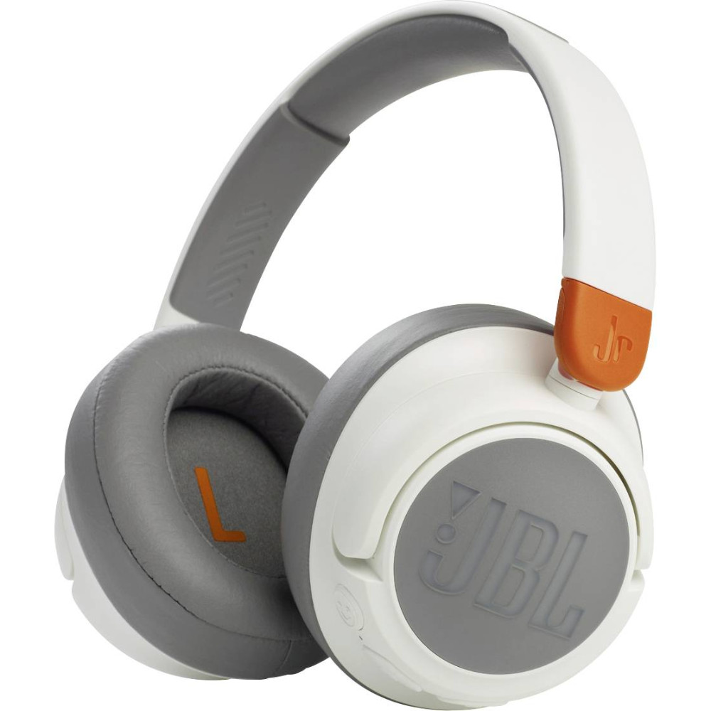 JBL JR460NC Wireless Headphone with Noise Cancellation - white