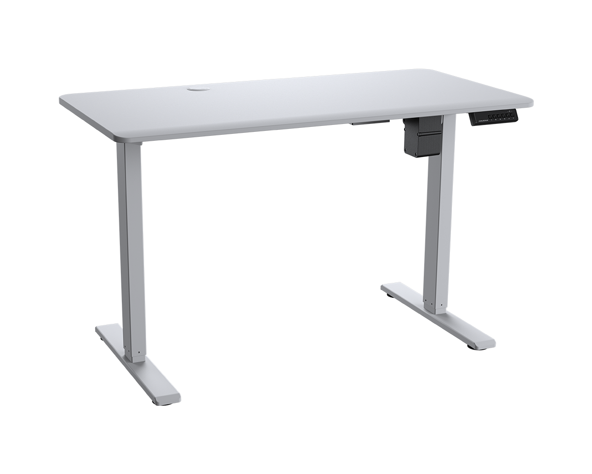 Cougar ROYAL MOSSA Electric Standing Desk (White)
