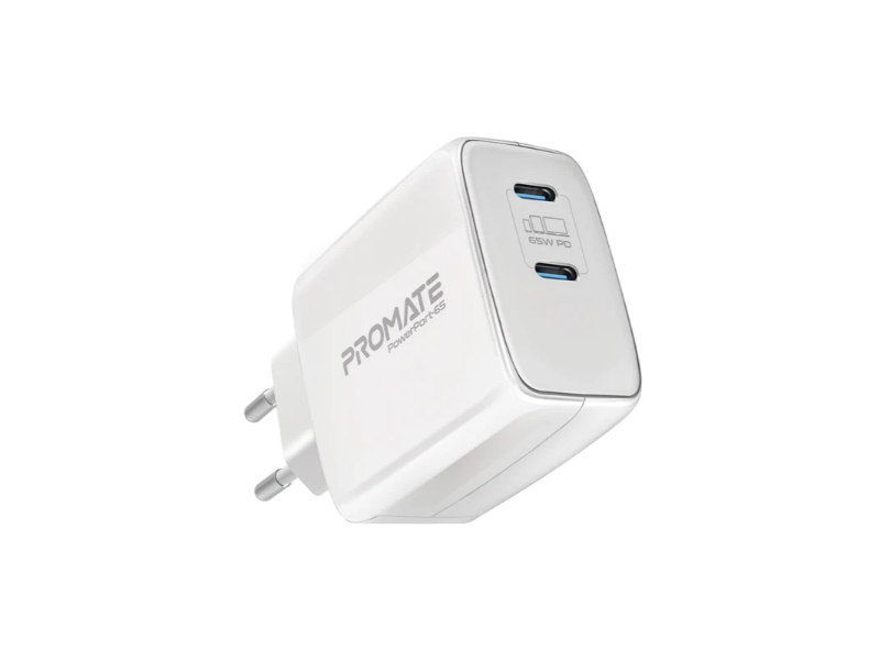 65W Super Speed Charging Adapter with Dual USB Ports