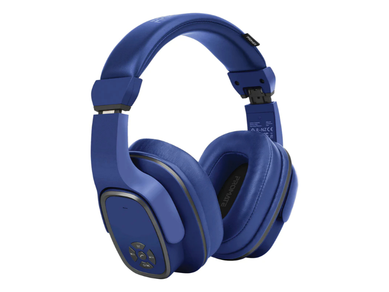 PROMATE CORVIN 2 in 1 High Definition Wireless Headphone With Speaker , blue